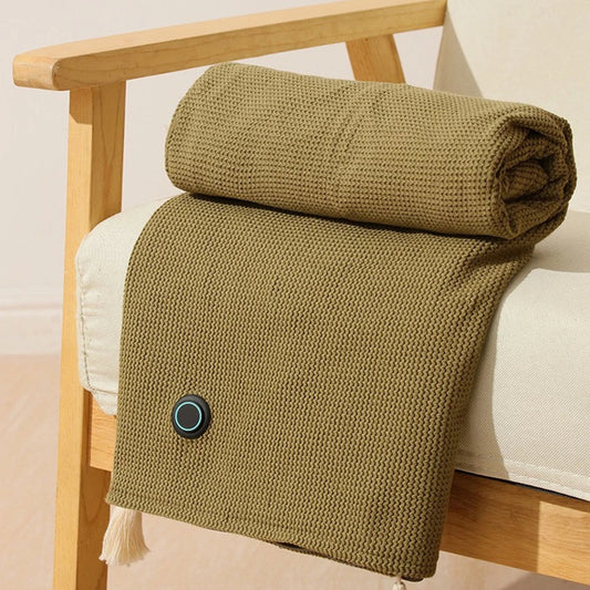 portable wearable electric heating blanket
