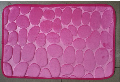 Premium Memory Foam Bath Mat Ultra Absorbent Soft Coral Velvet Non Slip
