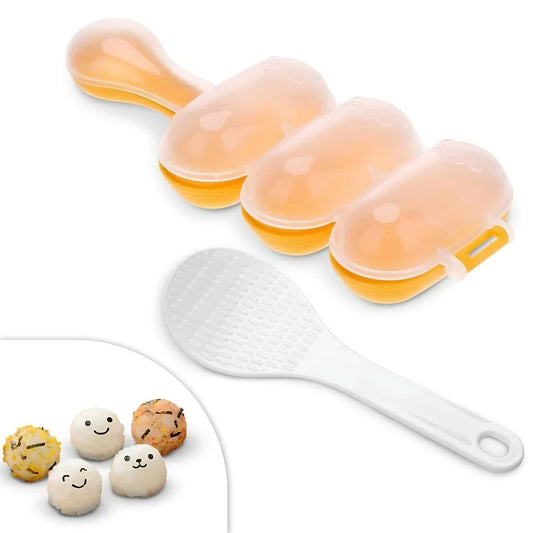 Rice Ball Maker For Homemade Onigiri And Snack Preparation
