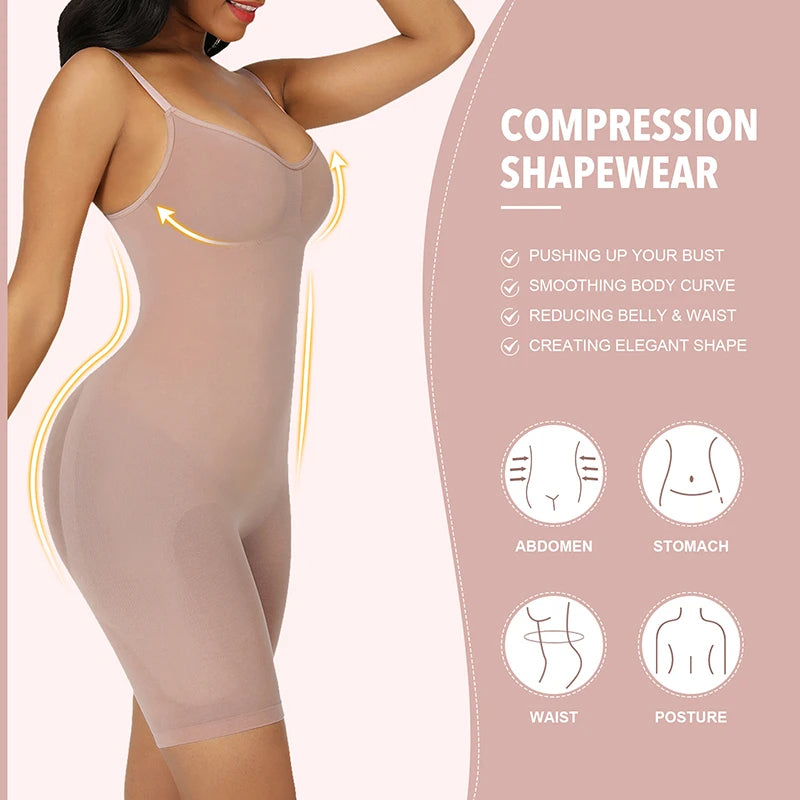 seamless shapewear bodysuit
