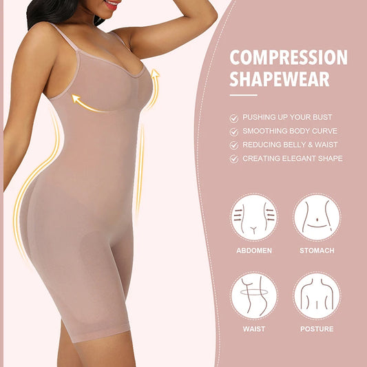seamless shapewear bodysuit
