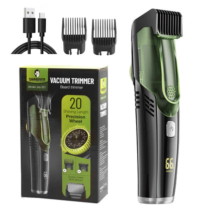 vacuum beard trimmer
