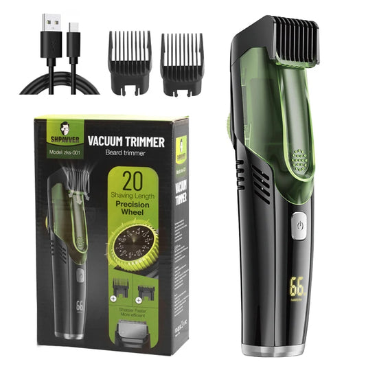 vacuum beard trimmer
